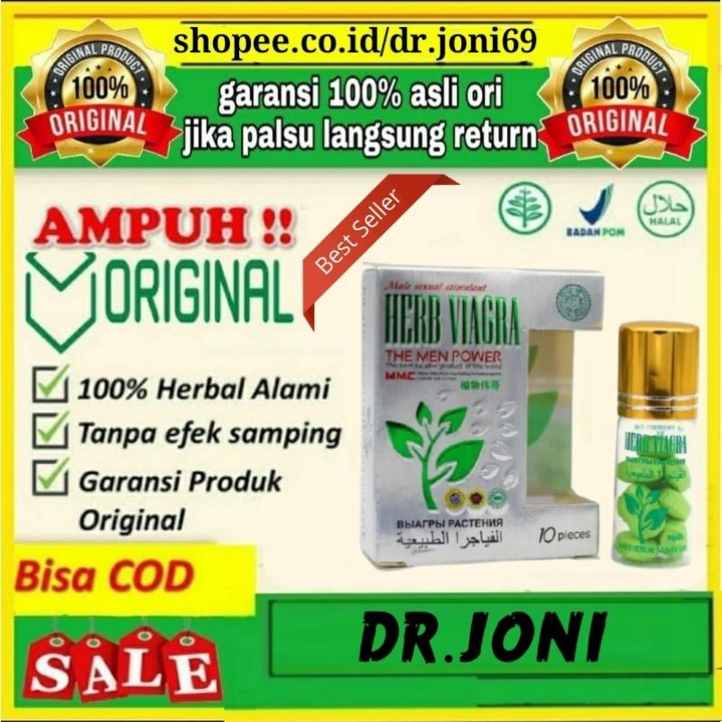 VIAGRA HERB ASLI ORIGINAL 100MG ISI 10 TABLET TERBUKTI KHASIATNYA (HANYA PRODUK ORIGINAL/NO KW KW)