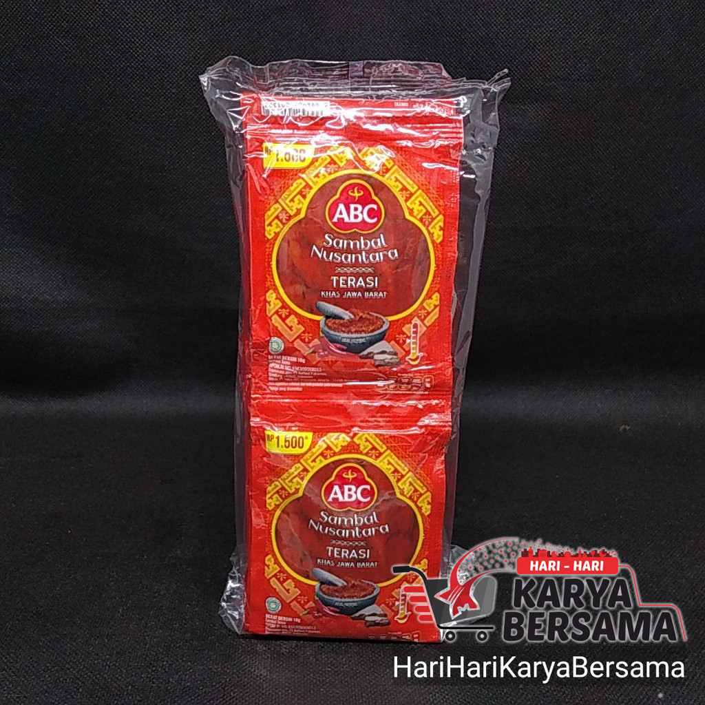 

ABC SAMBAL TERASI SACHET 10 X 20GR