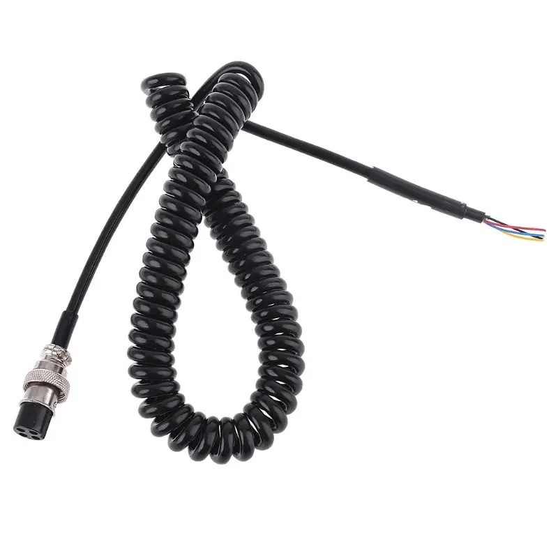 Durable CB Radio Speaker Mic Microphone 4 Pin Cable for Cobra PR550 PR3100 PR4000 MRHH100 Car Walkie