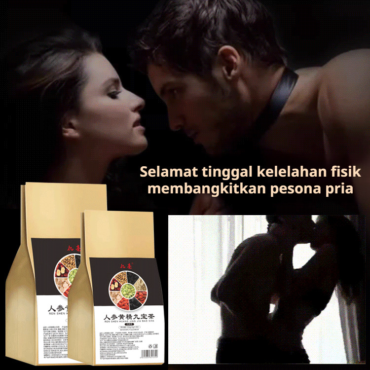 

【COD+Pengiriman 24 jam】[100% Asli ]teh sembilan harta karun ginseng/Ginseng dan wolfberry Teh sepuluh harta karun/Body Detox Tea/healthy tea/teh ginseng pria/30 pcs/tas