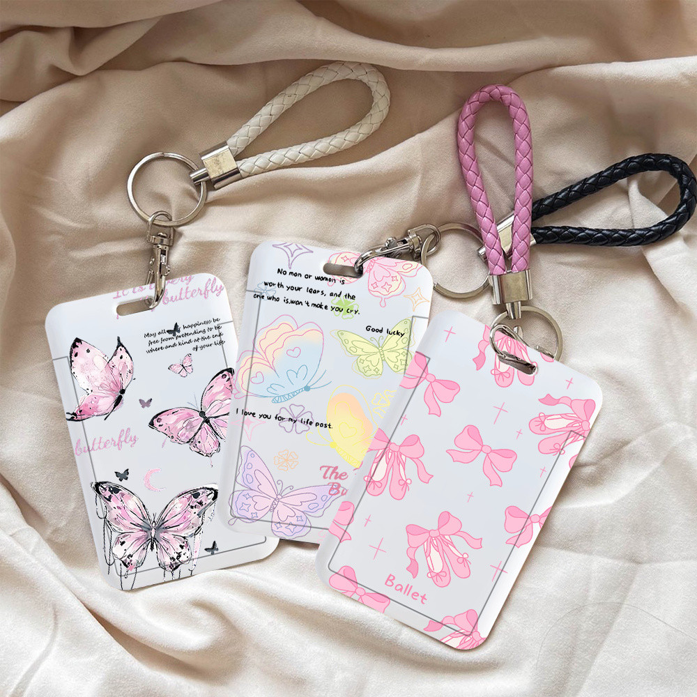 

ID CARD HOLDER MOTIF Sparkling Butterfly PHOTOCARD PHOTO CARD