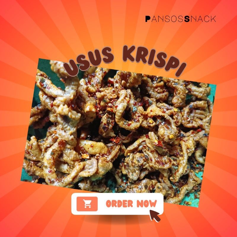 

Usus krispi /pedas gurih/