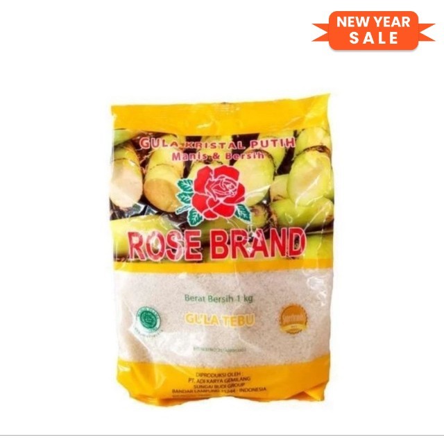 

GULA PASIR ROSE BRAND KUNING 1 KG PROMO TOKO