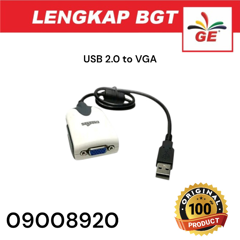 USB 2.0 to VGA Adapter CHRONOS - 09008920