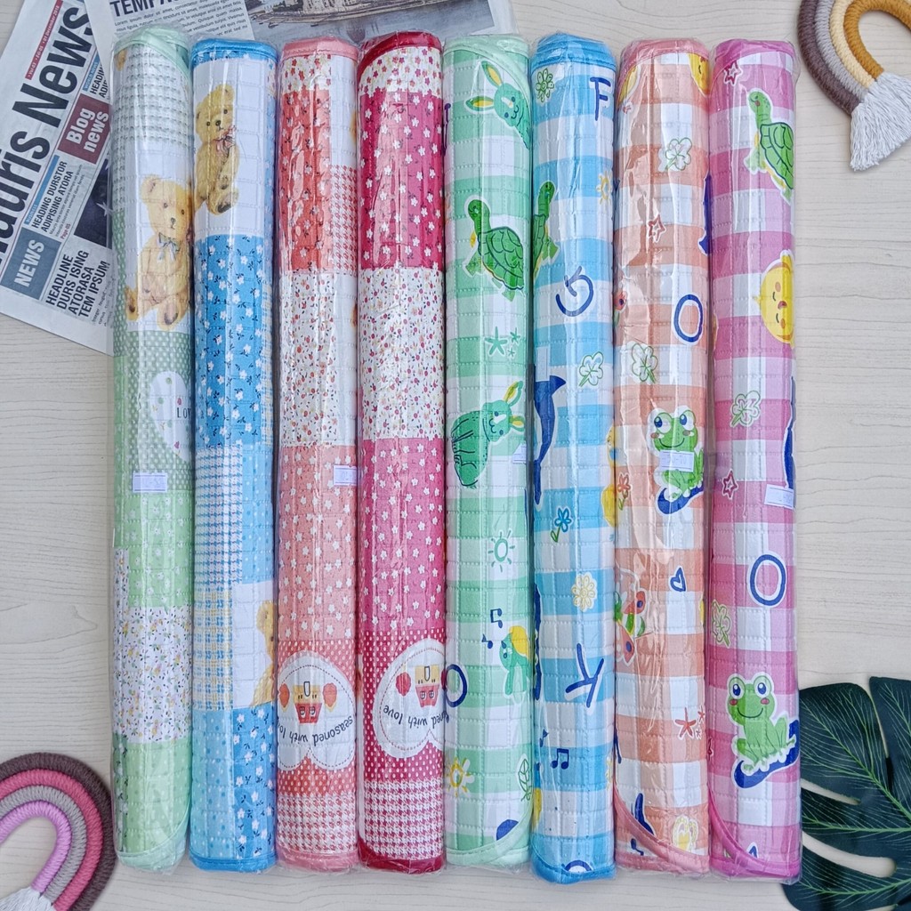 Perlak Anak Bayi Waterproof Jumbo Ukuran 50 x 70 CM - Perlak Bayi Anti Ompol