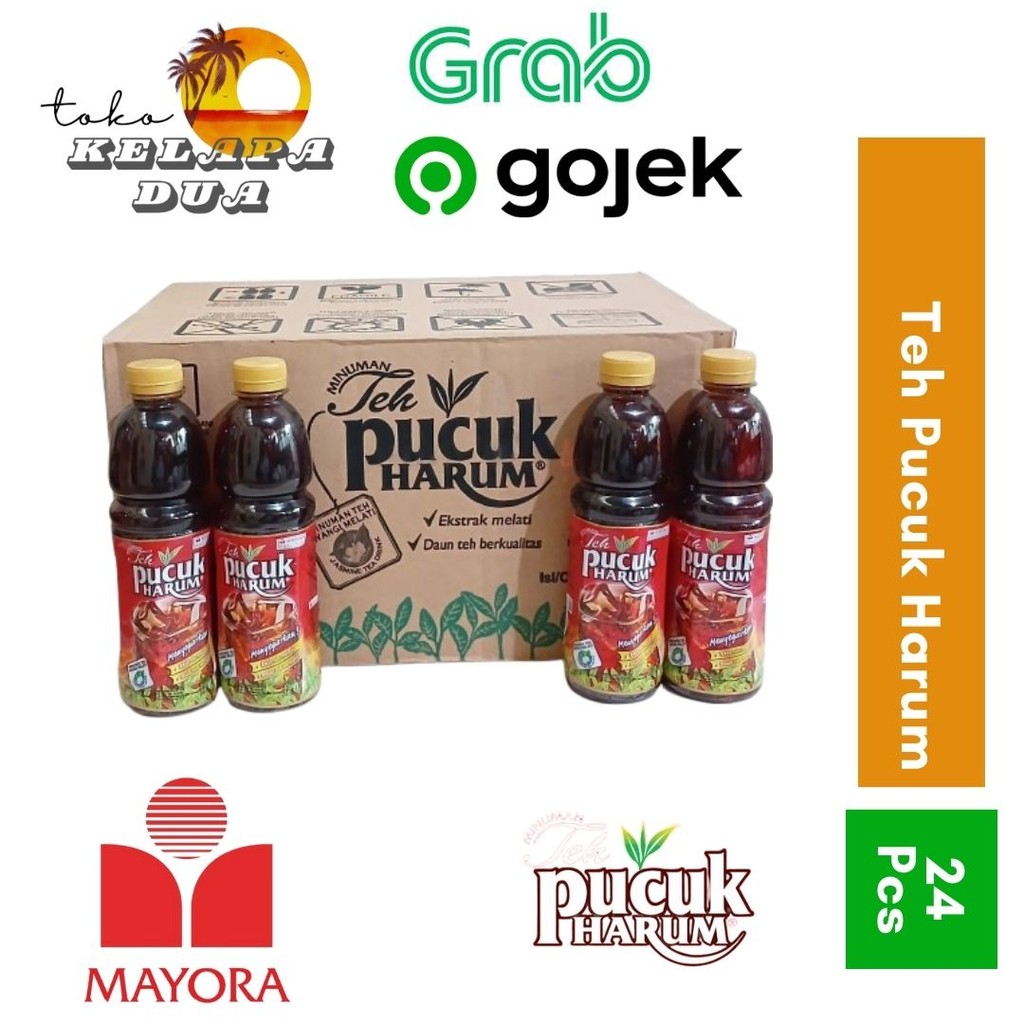 

Teh Pucuk Harum Kartonan Isi 24pcs x 350ml Only Instan-Sameday