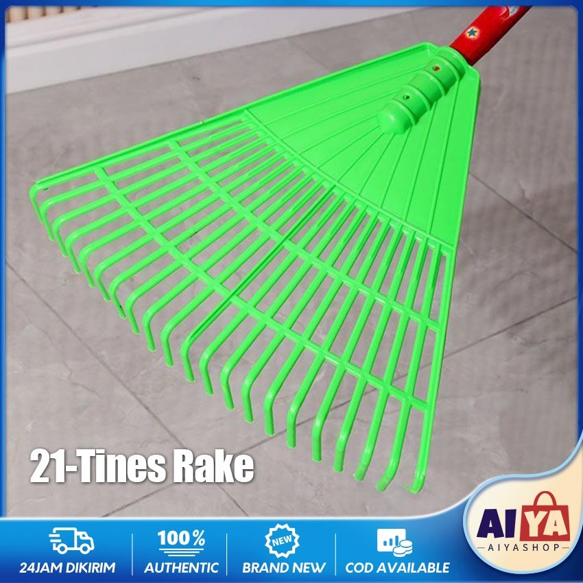 Sapu Taman Daun Besar Garden Broom Garu Sapu Sampah Daun Plastik Sapu Garuk Rumput