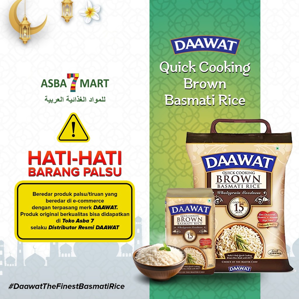 

DAAWAT CHEFS SECRETZ BASMATI RICE 5KG