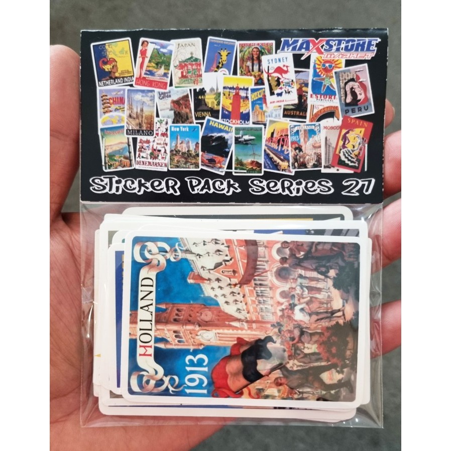 sticker koper vintage / sticker travel vintage / koper vintage / koper