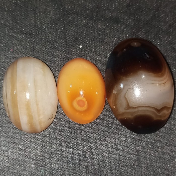 Paket Nomor 24 Natural Batu Akik Motif Gambar Unik Antik Bukan Cincin Perak Emas Bacan Pirus Kecubun