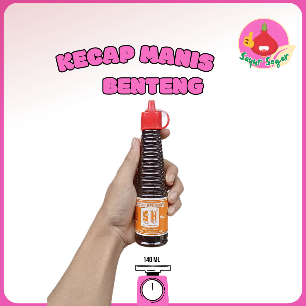 

Sayur Segar - Kecap Manis Cap Benteng 140 ml