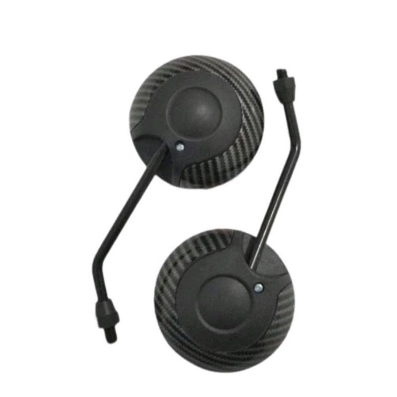 KACA SPION HONDA SCOOPY HITAM CARBON FUBORU #ORI PART MOTOR