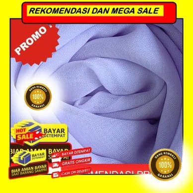 Rekomendasi Promo Hijab Segi Empat / Krudung Segi Empat Lasercut Bella Square 3 - Putih Promo Terlar