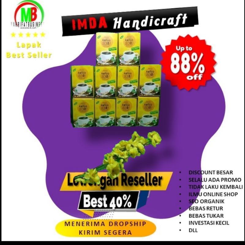 

IMRON PRIBADI PAKET 10 PCS KOPI BIKLA KOPI REMPAH NUSANTARA Kopi Robusta Lereng Argapura BOX 20 SACHET