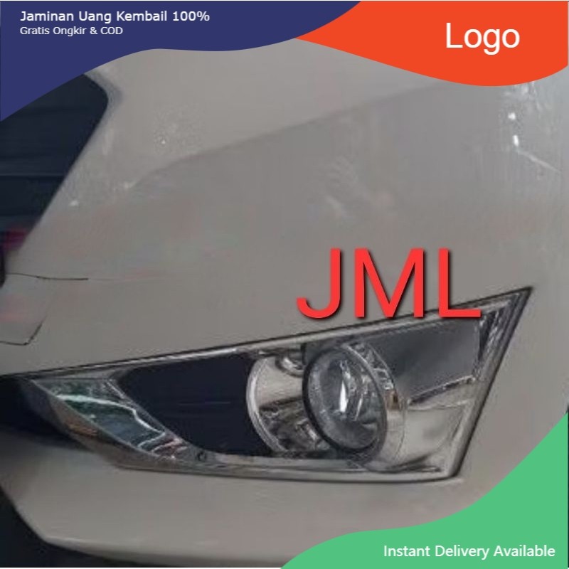 Ring cover foglamp chrome sigra lama 2016 - 2018. Tasya_Variasi_Mobil