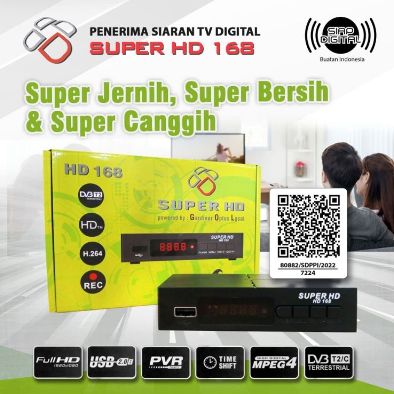 SET TOP BOX GARDINER OPTUS SUPER HD 168 /STB TV DIGITAL