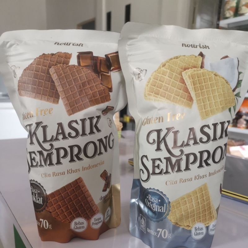 

Nourish - Gluten Free Klasik Semprong 70gr