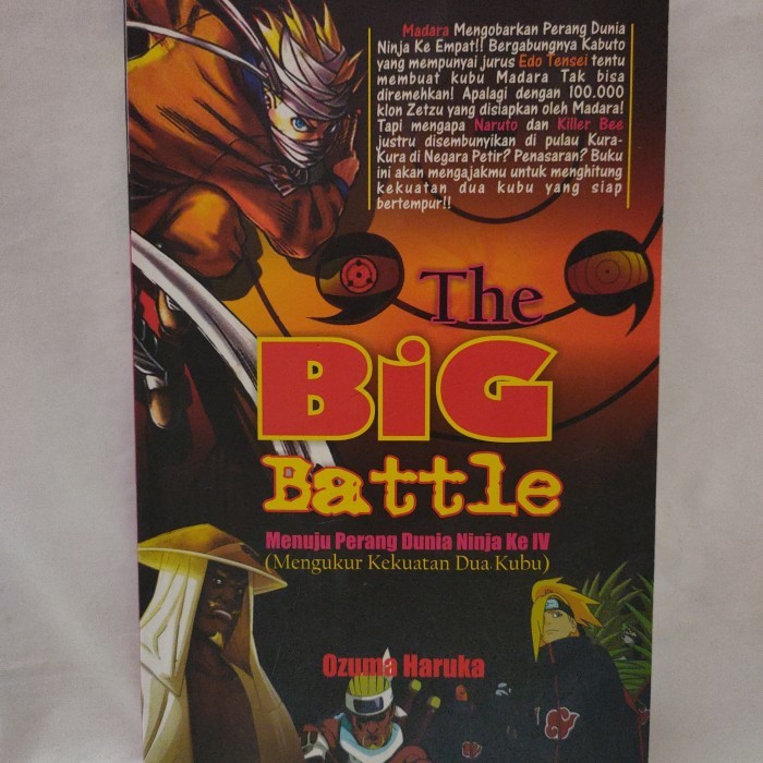 buku ulasan naruto big battle menuju perang dunia ninja ke 4