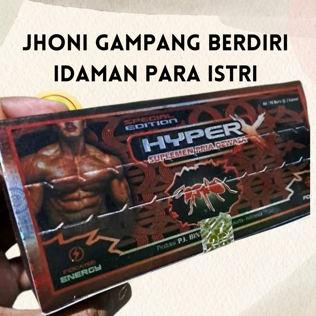 

Obat kuat pria wanita tahan lama Madu Hyperx Semut Merah Kapsul Kejantanan Pria Obat Kuat Tahan Lama Pria Suplemen Penambah Stamina dan Durasi
