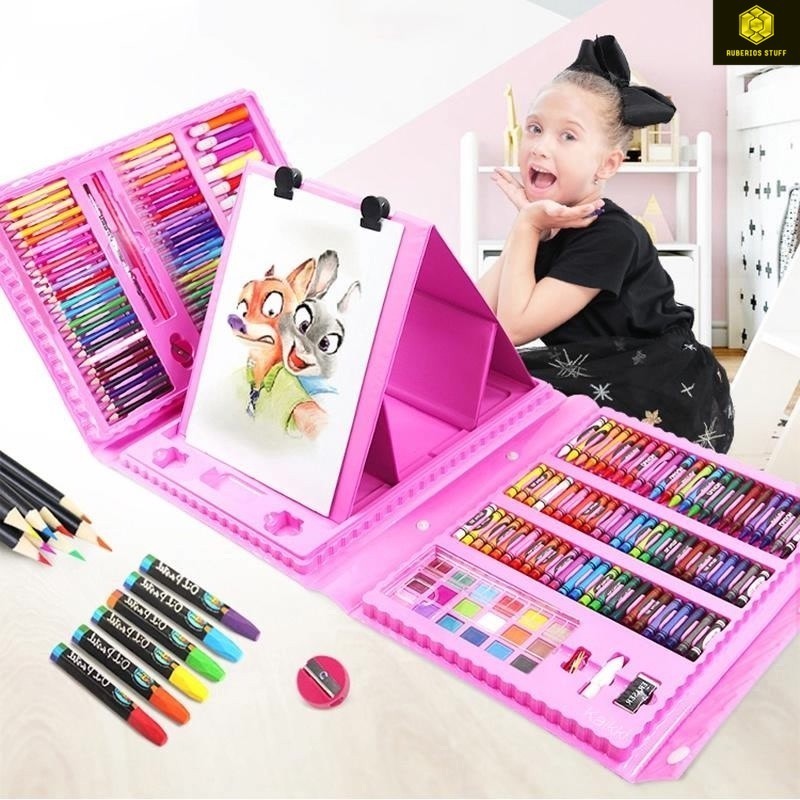 

KRAYON WARNA ART SET 208 PENSIL WARNA CRAYON WARNA SET 208 pcs & 150 pcs Warna