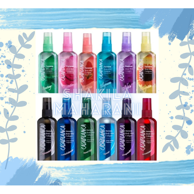 Casablanca Parfume 100ml Body Mist Parfum Spray