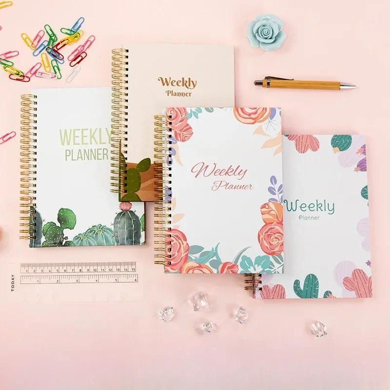 

Daily Planner Notebook - Undated To Do List Task with Priorities,Mood Tracker,Notes,Suitable for Office, Home and School