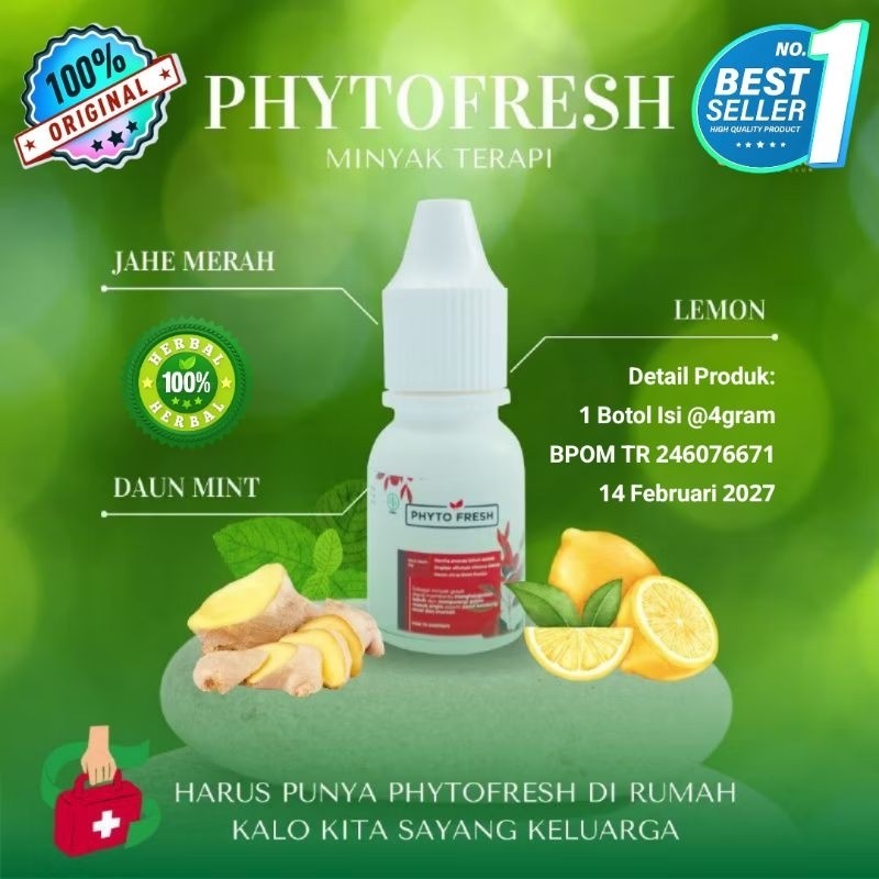 Phyto Fresh 1 Botol Original Duta Dana Kosmetik Homiya