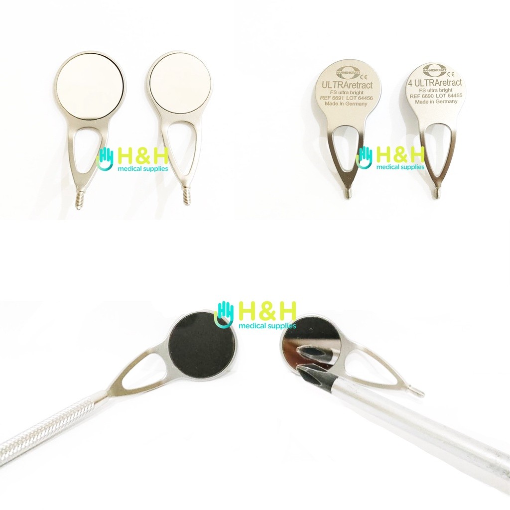 Kaca Mulut Ultra Retract Hahnenkratt / Kaca mulut Front Surface FS ULTRA BRIGHT