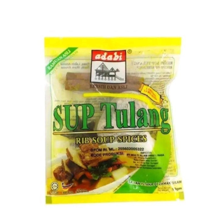 

NEW ITEM ADABI SUP TULANG 13G BAHAN MASAK