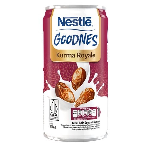 

NEW ITEM MINUMAN NESTLE GOODNESS KURMA ROYALE 189ML