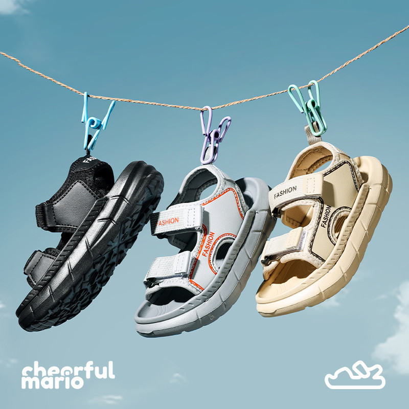 Sepatu Sendal Anak Laki-Laki Casual OOTD Ringan Kids Motif Ready Stock Trendy Berkualitas Keren Kart