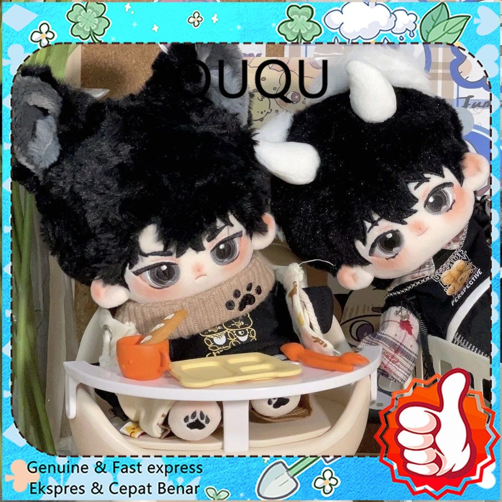 QUQU 20CM Omniscient Reader Kim Dokja Yoo Joonghyuk Attribute Cotton Doll baju boneka 20cm Dress up