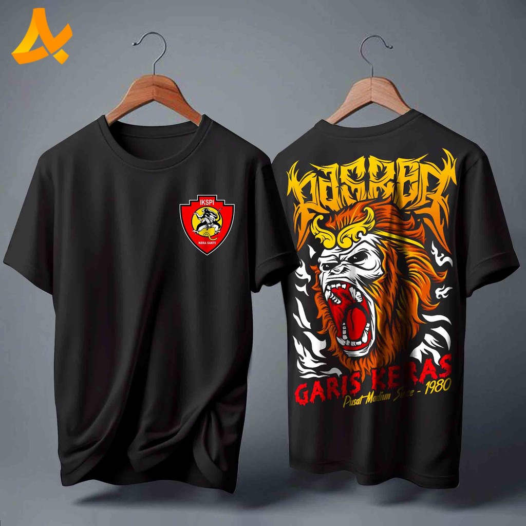 Kaos IKSPI Kera Sakti Distro Terbaru - PASKER LIAR Garis Keras FREE STIKER - 1980 Galaks Raja Pelet