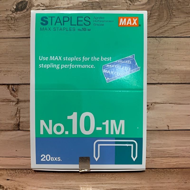 

MAX ISI STAPLES N0.10-1M ORIGINAL (1PAK/20BXS)