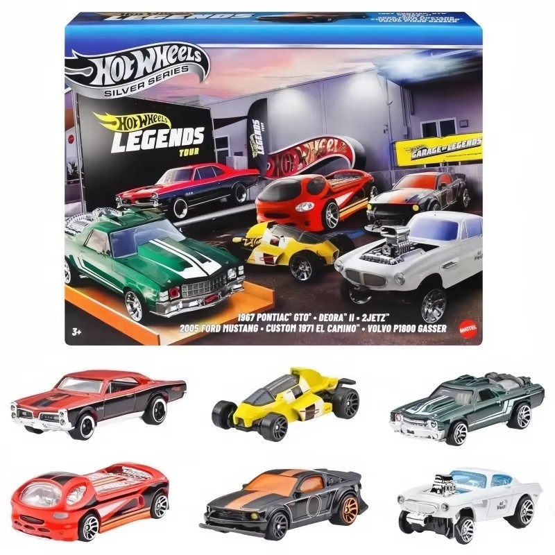 In Stock Genuine Hotwheels Silver Label High Quality Alloy Car model Legendary Journey Series 6 Mode