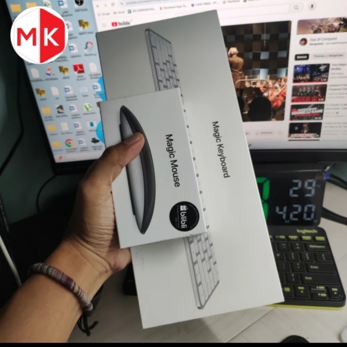 Bundling Apple Magic Keyboard 3 + Magic Mouse 3 Black New BNIB iBox - New