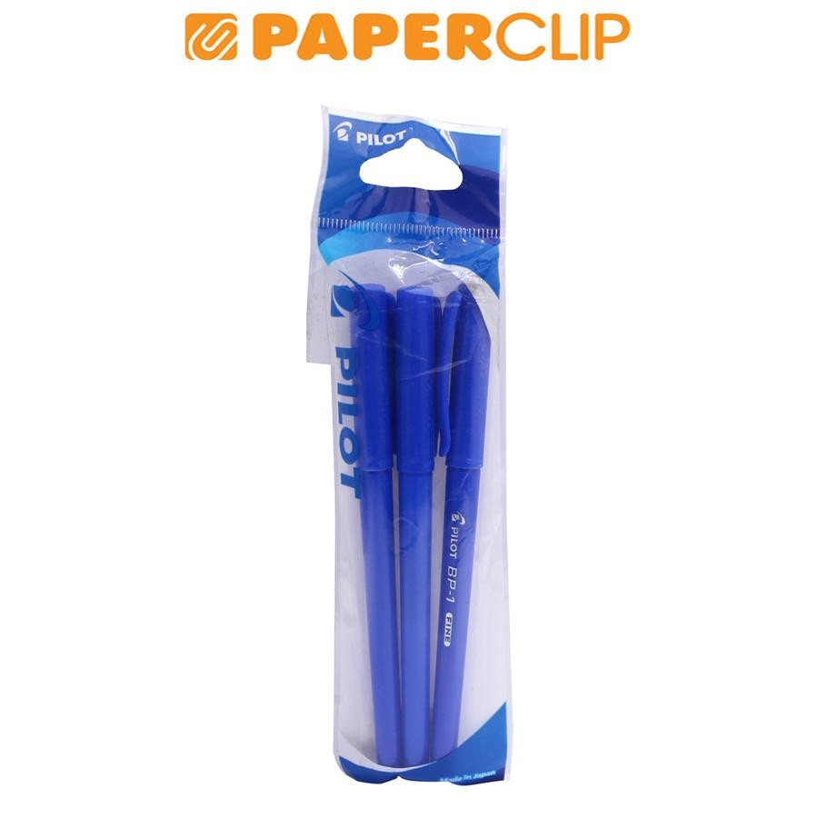 

BALLPOINT / PEN PILOT BP-1 F 07 BLUE SET 3