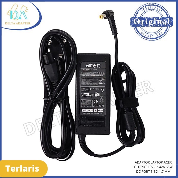 ORI Adaptor Charger Laptop Acer E5-575 E5-471 E5-475 E471 ORIGINAL