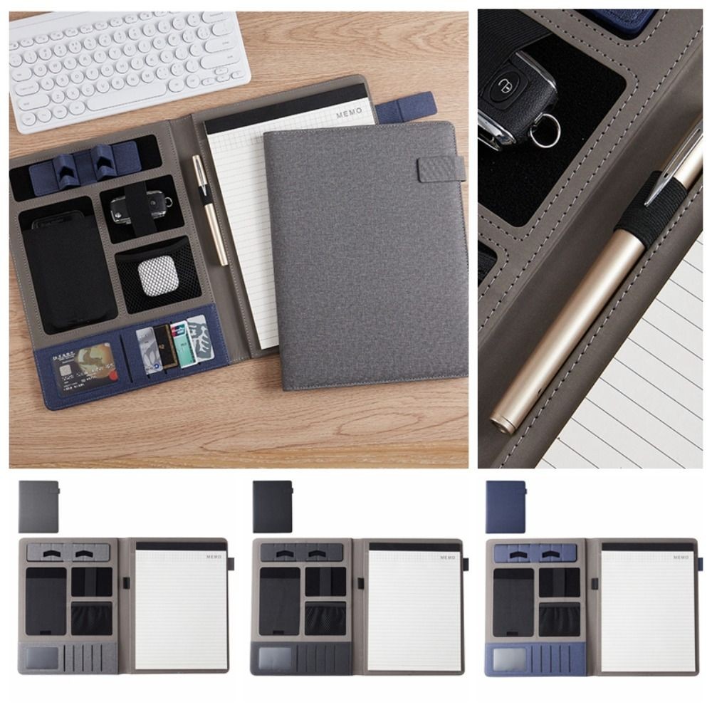 

Negotiations Notepad A4 Conference Folder Memo Clipboard Paper Organizer Business Clipboard Contract File Folder Signature Board