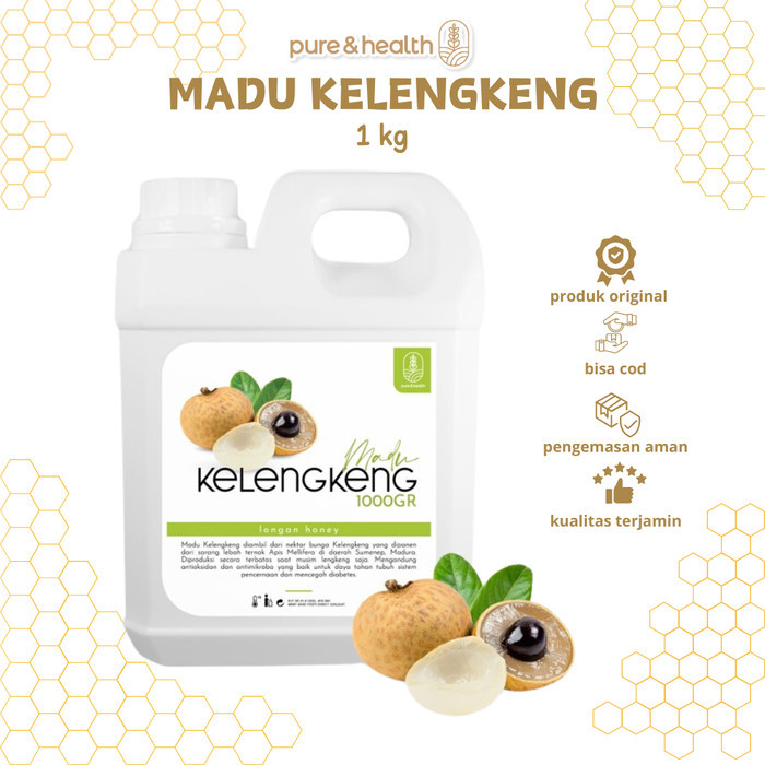 

Madu Kelengkeng 1 Kg Madu Murni 100% Madu Asli Raw Honey Natural