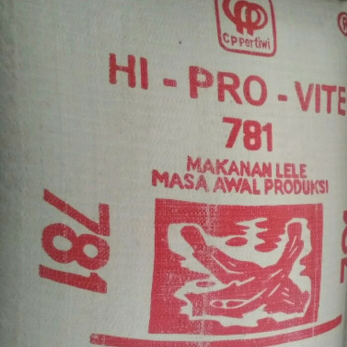 Pelet Hi Provite 781 kemasan 30 KG
