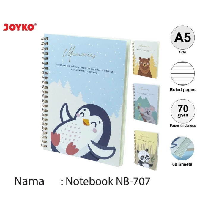 

Buku Tulis RING Diary A5 NB-707 Joyko