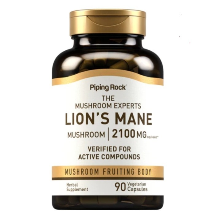 

Pipingrock lion's mane 2100 mg isi 90