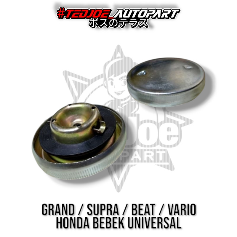 Tutup Tangki Bensin + Karet Seal Universal Honda Grand Supra Fit X Revo Beat Vario 110 125 150 | Tut