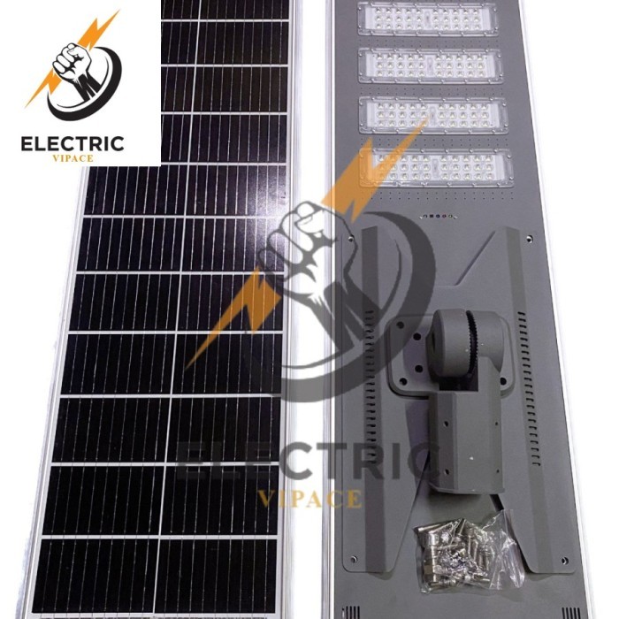 Lampu PJU LED Solar Cell Panel 200w Tenaga Matahari PJU 200Watt BERGARANSI