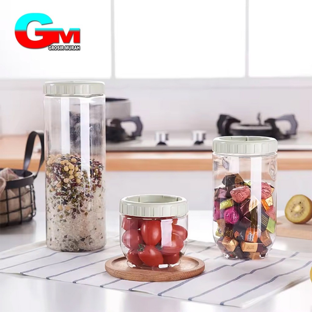 Toples Kaca Beling 3in1 / Toples kue Lebaran