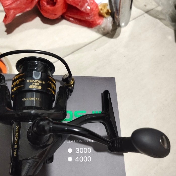 reel ryobi xenos III hp 1000 power handel