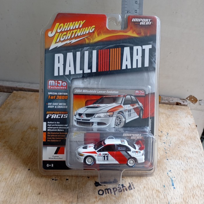 MAINAN johnny lightning mitsubishi lancer evolution