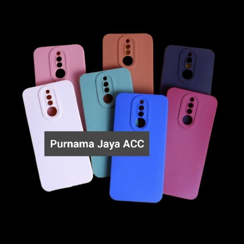 Softcase Silicon Redmi 8 / Redmi 8A Case Macaron Pro Camera