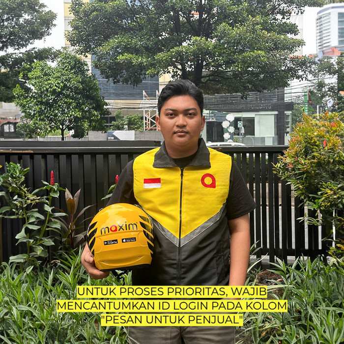 MAXIM - Paket Rompi (Maxim - Transportasi Online) - XXL